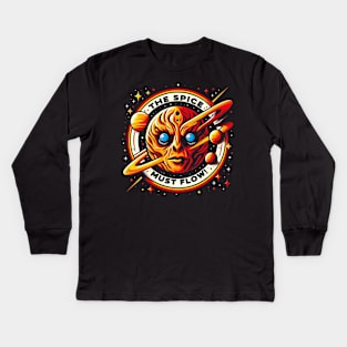 The spice must flow Kids Long Sleeve T-Shirt